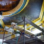 07.02.2021. Kielce. Remont w Dawnym Pałacu Biskupów Krakowskich / Muzeum Narodowe w Kielcach / Facebook