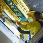 07.02.2021. Kielce. Remont w Dawnym Pałacu Biskupów Krakowskich / Muzeum Narodowe w Kielcach / Facebook