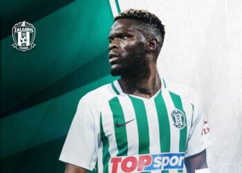 Djibril Diaw w Żalgirisie Wilno / FK Vilniaus Žalgiris / Facebook