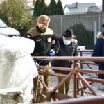 25.02.2021 Kielce i Skarżysko-Kamienna. Terytorialsi pomagający kombatantom w dotarciu do punktów szczepień / ppor. OT Daniel Woś / ŚBOT