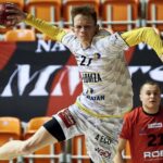 04.02.2021. Kwidzyn. Zaległy mecz 5. kolejki PGNiG Superligi: MMTS - Łomża Vive. Na zdjęciu: Cezary Surgiel / PAP/Adam Warżawa