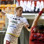 04.02.2021. Kwidzyn. Zaległy mecz 5. kolejki PGNiG Superligi: MMTS - Łomża Vive. Na zdjęciu: Tomasz Gębala / PAP/Adam Warżawa