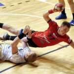 04.02.2021. Kwidzyn. Zaległy mecz 5. kolejki PGNiG Superligi: MMTS - Łomża Vive / PAP/Adam Warżawa