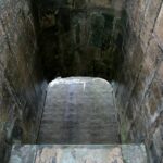 23.01.2021. Brody. Kamienna tama wodna wybudowana w 1840 roku / Robert Felczak / Radio Kielce