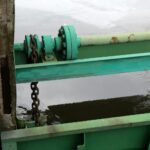 23.01.2021. Brody. Zapora i elektrownia wodna na rzece Kamiennej / Robert Felczak / Radio Kielce