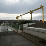 23.01.2021. Brody. Zapora i elektrownia wodna na rzece Kamiennej / Robert Felczak / Radio Kielce