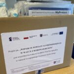 23.02.2021. Sandomierz. Przekazanie środków na walkę z koronawirusem dla instytucji z powiatu sandomierskiego / Grażyna Szlęzak-Wójcik / Radio Kielce