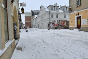 08.02.2021. Sandomierz. Zima / Grażyna Szlęzak-Wójcik / Radio Kielce