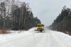 08.02.2021. Droga Włoszczowa - Krasocin / Dionizy Krawczyński / Radio Kielce