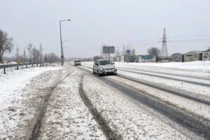 08.02.2021. Kielce. Ulica Radomska / Wiktor Taszłow / Radio Kielce