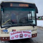 14.02.2021. Sandomierz. „Zakochany autobus” / Michał Mendak