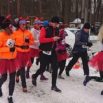 14.02.2021. Marcule. VII Bieg Walentynkowy / Anna Głąb / Radio Kielce