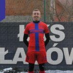 07.02.2021. Łagów. Na zdjęciu: Dawid Szałas / lkslagow.pl