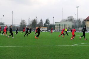 06.02.2021. Łagów. Sparing: ŁKS Probudex - Wieczysta Kraków / Małgorzata Sutowicz / lkslagow.pl