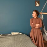 13.02.2021. Błotnica. Makramy Weroniki Banaś. Na zdjęciu: Weronika Banaś / Magdalena Galas-Klusek / Radio Kielce