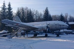 01.02.201 Skarżysko. Muzeum im. Orła Białego ponownie otwarte dla zwiedzających. Samolot szkolno-treningowy TS-8 „Bies” / Anna Głąb / Radio Kielce