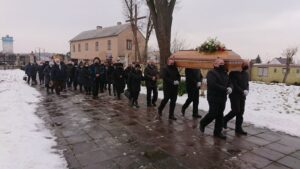 03.02.2021 Wąchock. Pogrzeb o. Anioła Karszni / Anna Głąb / Radio Kielce