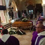 03.02.2021 Wąchock. Pogrzeb o. Anioła Karszni / Anna Głąb / Radio Kielce