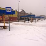 17.02.2021 Starachowice. Otoczenie dworca wschodniego / Anna Głąb / Radio Kielce