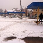 17.02.2021 Starachowice. Otoczenie dworca wschodniego / Anna Głąb / Radio Kielce