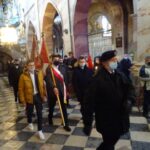 02.02.2012 Jędrzejów. Uroczystości rocznicy uwolnienia więźniów z aresztu gestapo. Msza św. w klasztorze / Ewa Pociejowska-Gawęda / Radio Kielce