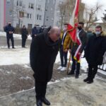 02.02.2012 Jędrzejów. Uroczystości rocznicy uwolnienia więźniów z aresztu gestapo. Na zdjęciu Marek Bogusławki - wice marszałek województwa / Ewa Pociejowska-Gawęda / Radio Kielce