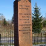 07.02.2021 Bichniów. Pomnik upamiętniający wydarzenia z 27 listopada 1943 roku / Ewa Pociejowska-Gawęda / Radio Kielce