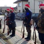 06.02.2021. Gozna. Odsłonięcie obelisku wraz z tablicą upamiętniającą bohaterów powstania styczniowego / Ewa Pociejowska-Gawęda / Radio Kielce