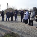 06.02.2021. Gozna. Odsłonięcie obelisku wraz z tablicą upamiętniającą bohaterów powstania styczniowego / Ewa Pociejowska-Gawęda / Radio Kielce