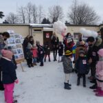 16.02.2021 Jędrzejów. Dzieci z Przedszkola  nr 1 świętują 750 rocznicę nadania miejscowości praw miejskich / Ewa Pociejowska-Gawęda / Radio Kielce