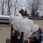 16.02.2021 Jędrzejów. Dzieci z Przedszkola  nr 1 świętują 750 rocznicę nadania miejscowości praw miejskich / Ewa Pociejowska-Gawęda / Radio Kielce