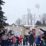 16.02.2021 Jędrzejów. Dzieci z Przedszkola  nr 1 świętują 750 rocznicę nadania miejscowości praw miejskich / Ewa Pociejowska-Gawęda / Radio Kielce