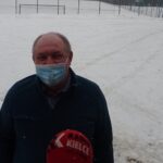 18.02.2021 Warzyn. Na zdjęciu Robert Capiga, dyrektor Szkoły Podstawowej w Warzynie / Ewa Pociejowska-Gawęda / Radio Kielce