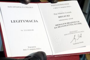 25.02.2021. Jędrzejów. Wyróżnienia dla nauczycieli / Ewa Pociejowska-Gawęda / Radio Kielce