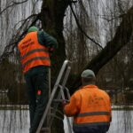 04.02.2021 Kielce. Konferencja radnych w sprawie rewitalizacji parku / Norbert Orłowicz / Radio Kielce