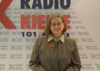 Spodziewany Gość. Na zdjęciu Stanisława Zacharko-Łagowska, dyrektor BWA / Aneta Cielibała-Gil / Radio Kielce