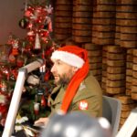 Akcja "Choinka pod choinkę 2018". Dzień pierwszy. Pułkownik Paweł Chabielski - dowódca Centrum Przygotowań do Misji Zagranicznych w Kielcach / Karol Żak / Radio Kielce