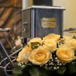 24.02.2021. Kielce. Pogrzeb trojga zmarłych donatorów, którzy przekazali swoje ciała na cele naukowe do Collegium Medicum UJK / Piotr Kwaśniewski / Radio Kielce