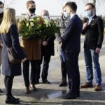 24.02.2021. Kielce. Pogrzeb trojga zmarłych donatorów, którzy przekazali swoje ciała na cele naukowe do Collegium Medicum UJK / Piotr Kwaśniewski / Radio Kielce