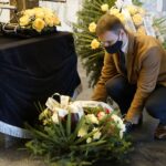 24.02.2021. Kielce. Pogrzeb trojga zmarłych donatorów, którzy przekazali swoje ciała na cele naukowe do Collegium Medicum UJK / Piotr Kwaśniewski / Radio Kielce