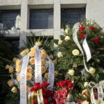 24.02.2021. Kielce. Pogrzeb trojga zmarłych donatorów, którzy przekazali swoje ciała na cele naukowe do Collegium Medicum UJK / Piotr Kwaśniewski / Radio Kielce