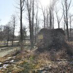 Fałków. Ruiny zamku z początku XVII wieku. Ze względu na niewielkie rozmiary historycy sztuki uznają kamienno-ceglany budynek za dwór obronny / Magdalena Galas-Klusek / Radio Kielce