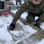 12.02.2021 Miejsca pamięci odwiedzone przez żołnierzy ŚBOT w rocznice przemianowania ZWZ na AK - Kielce / ppor. OT Daniel Woś / ŚBOT