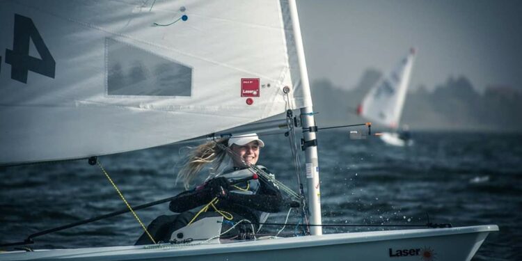 Natalia Nadrzewia, mistrzyni Polski w żeglarstwie w klasie laser 47 / archiwum prywatne