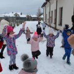 09.02.2021. Końskie. Przedszkolaki z przedszkola „Na Leśnej” w Końskich / Ewa Szczepanik