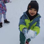 09.02.2021. Końskie. Przedszkolaki z przedszkola „Na Leśnej” w Końskich / Ewa Szczepanik