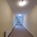 18.02.2021. Busko-Zdrój. Łącznik pomiędzy głównym budynkiem, a oddziałem gruźlicy i chorób płuc w Szpitalu Powiatowym w Busku-Zdroju / Szpital Powiatowy w Busku-Zdroju