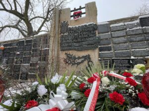 10.02.2021. Kielce. Rocznica masowych deportacji ludności polskiej w głąb ZSRR / Wiktor Taszłow