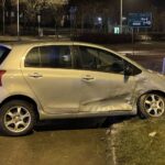 24.02.2021 Kielce. Wypadek na ulicy Tarnowskiej / Piotr Kwaśniewski / Radio Kielce