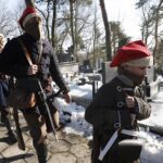 21.02.2021. Małogoszcz. Uroczystości z okazji 158. rocznicy bitwy pod Małogoszczem / Jarosław Kubalski / Radio Kielce